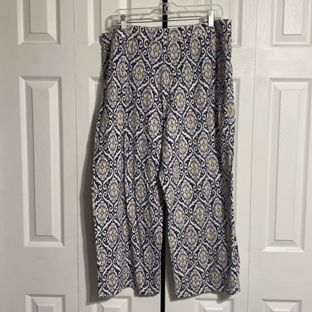 D&co beach wide leg lounge casual pants size XLP - Picture 4 of 11
